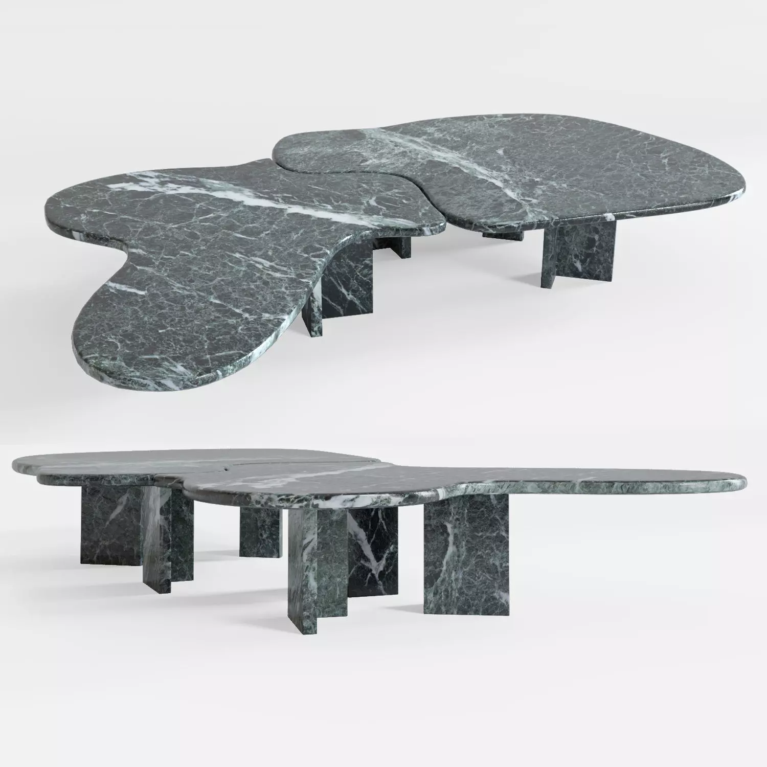 Coffee table 3D model_0