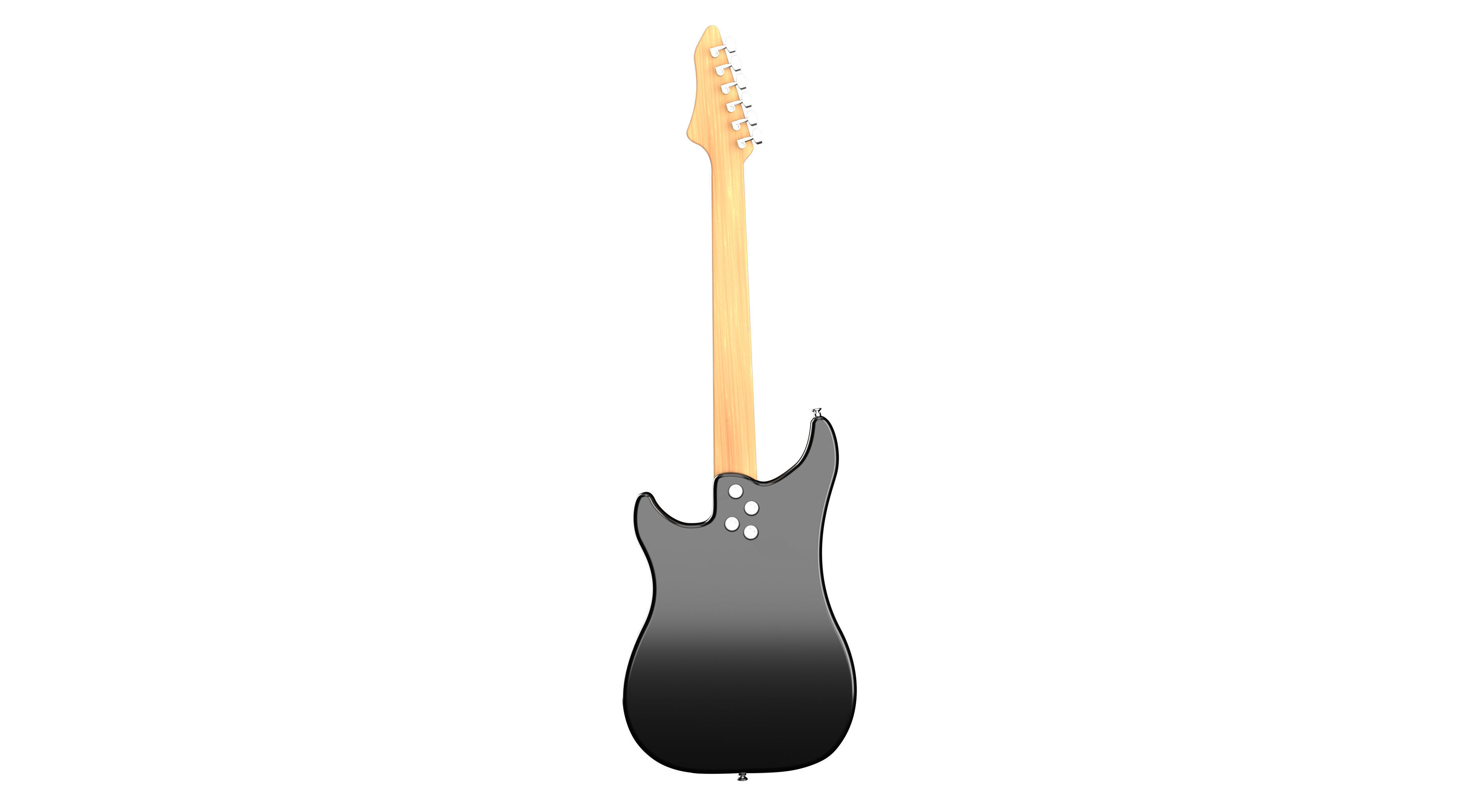 Fender Electric Guitar 3D model_3