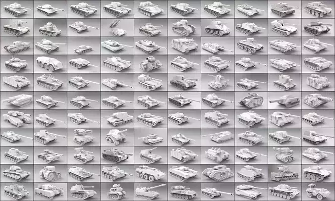 Collection 110 model Tank