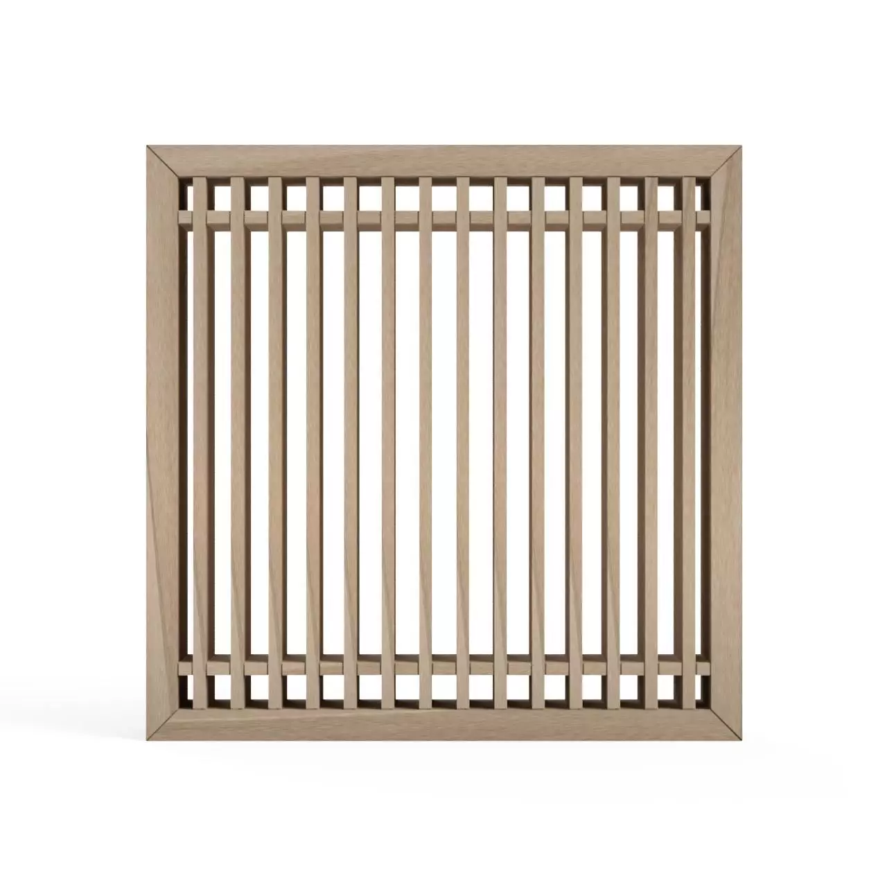 Senbonkoshi hickory wood ceiling fan grille 3D print model
