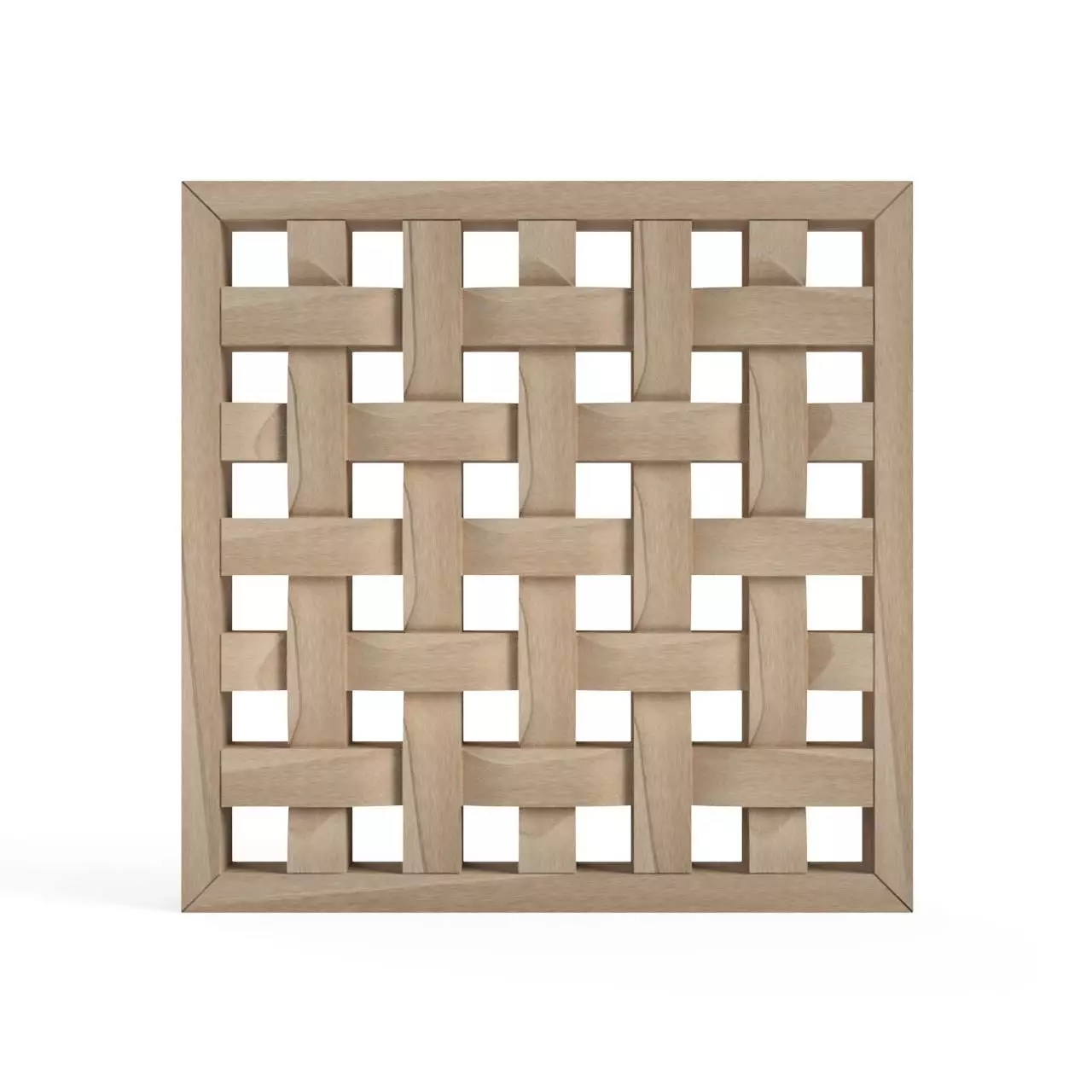 Chidorikoshi wooden lattice pattern 3D print model