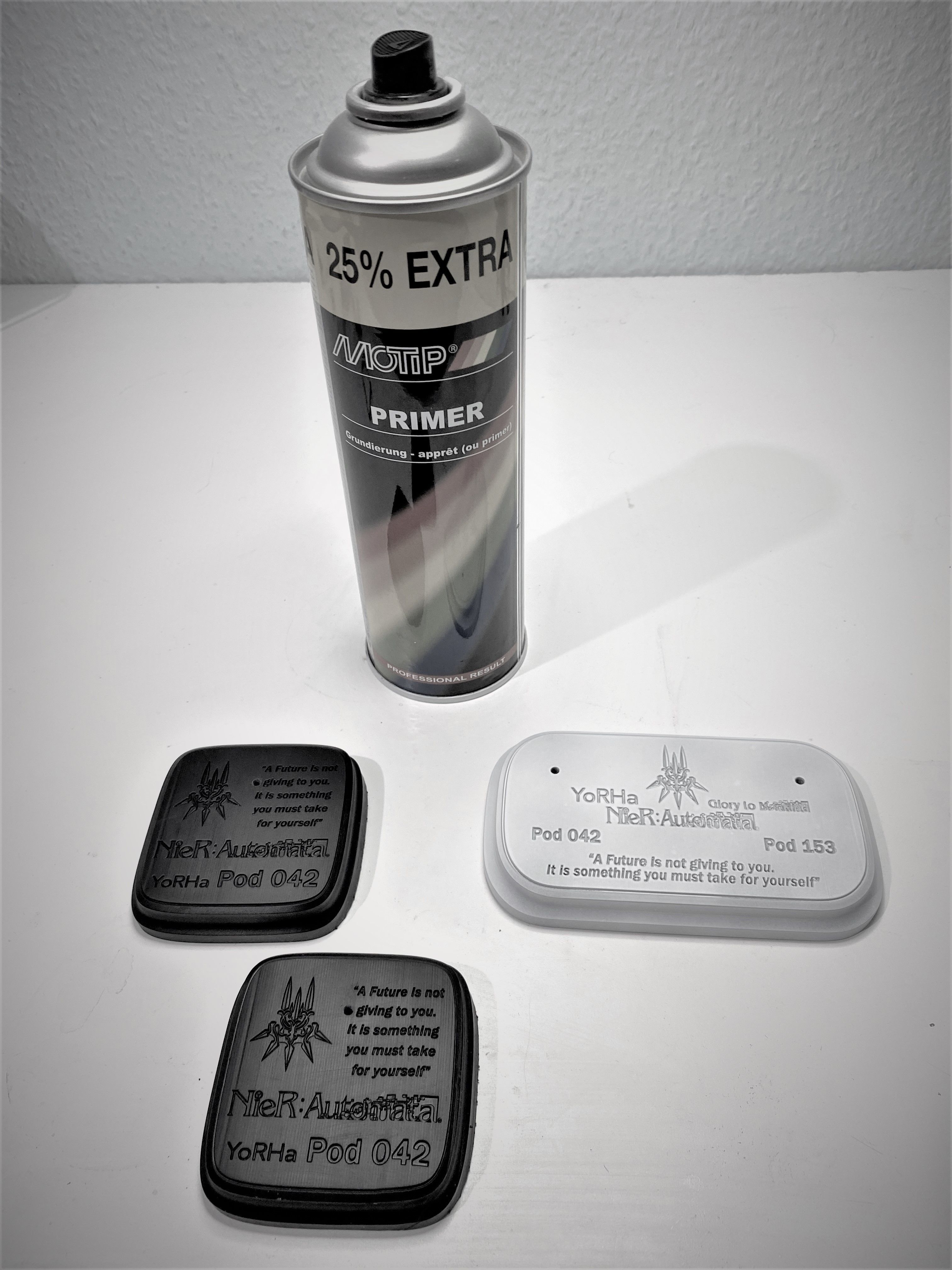 Base or Plataforms options to Nier Automata pod 042 and 153 Free 3D model_2