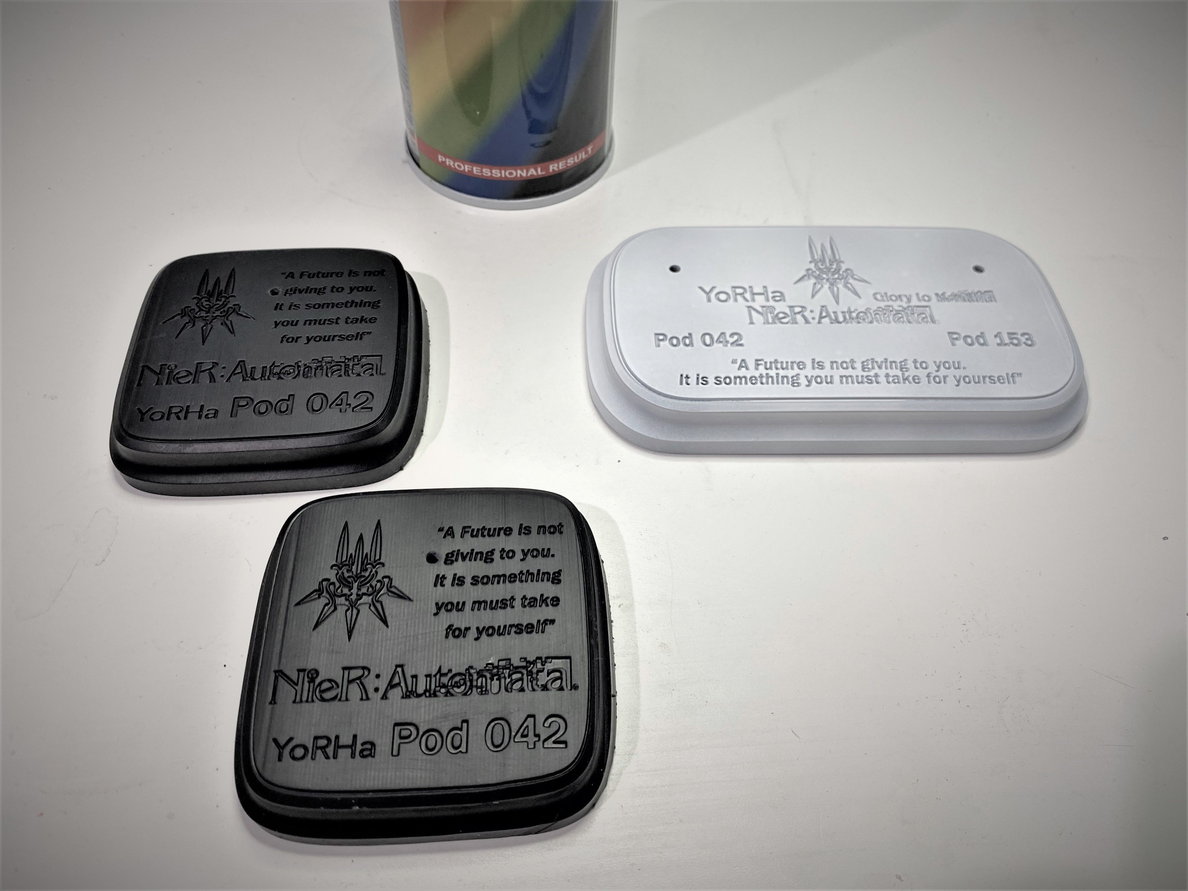 Base or Plataforms options to Nier Automata pod 042 and 153 Free 3D model_1