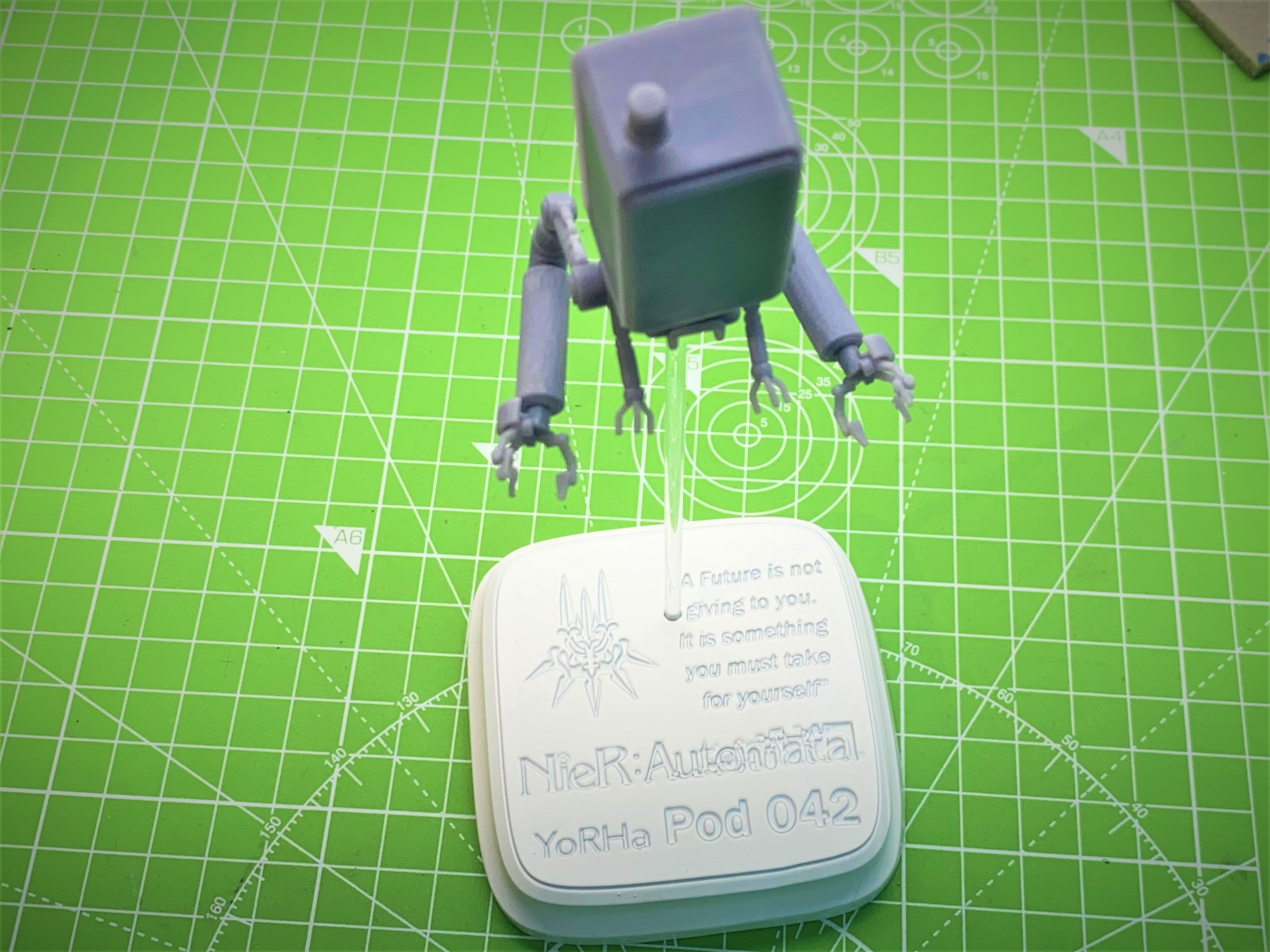 Base or Plataforms options to Nier Automata pod 042 and 153 Free 3D model_4