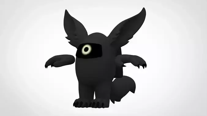 Among Us Black Werewolf