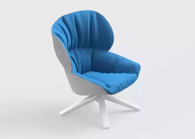 armchair modern 61 3D model