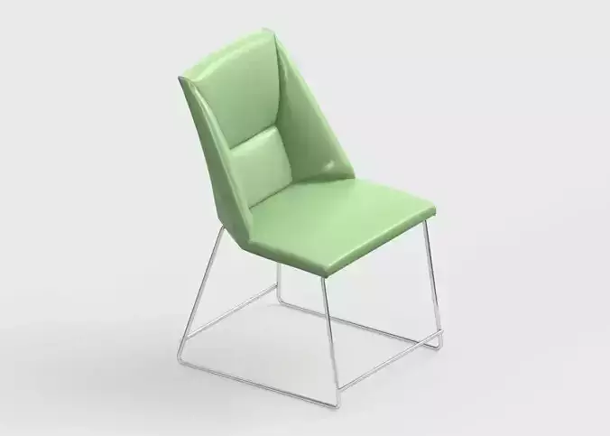 armchair modern 63 3D model