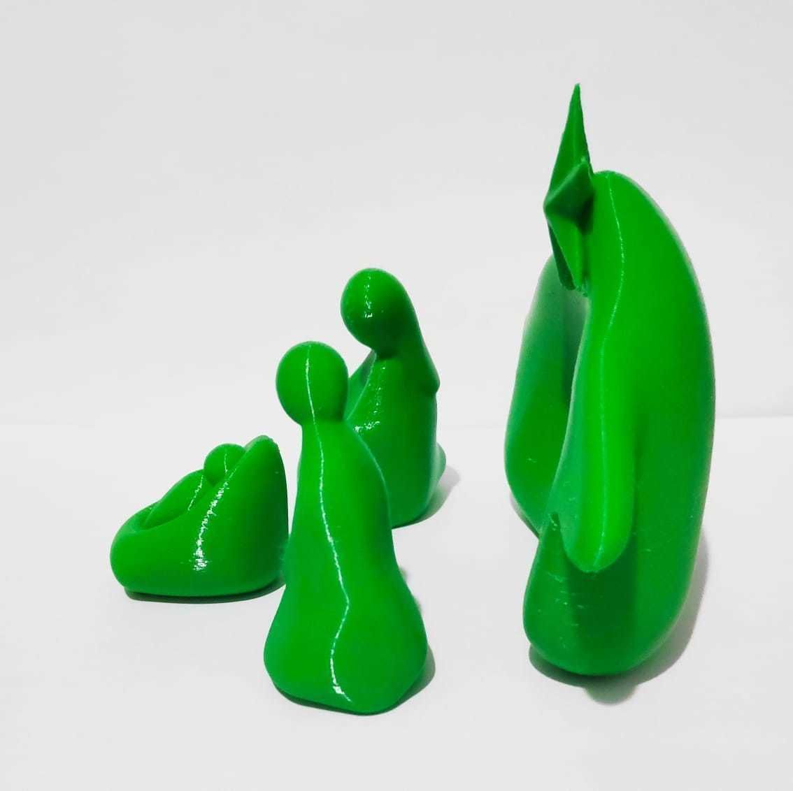 Holy Nativity - Manger Scene 3D print model_4