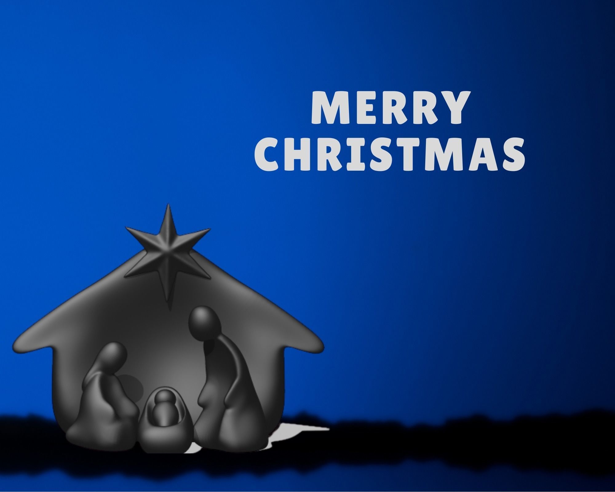 Holy Nativity - Manger Scene 3D print model_1