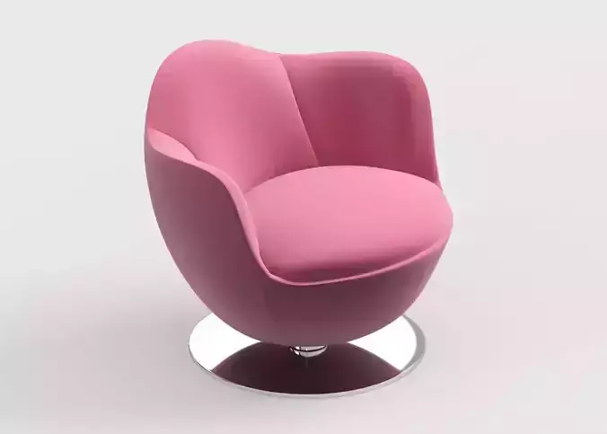 armchair modern 70 3D model