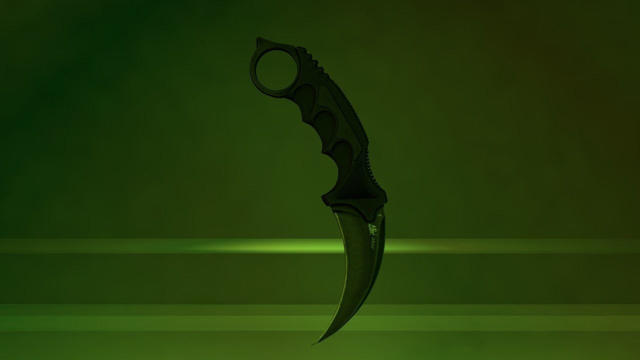 Kerambit of CS GO 3D model_3