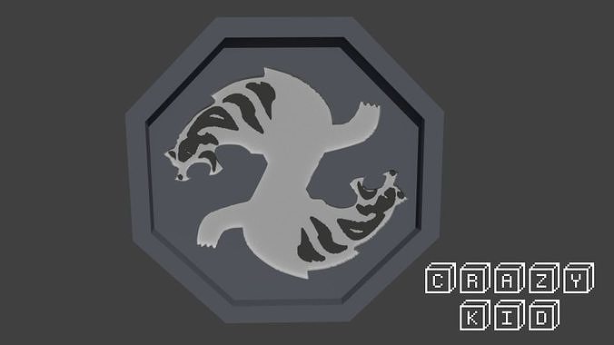 tiger talisman 3D print model