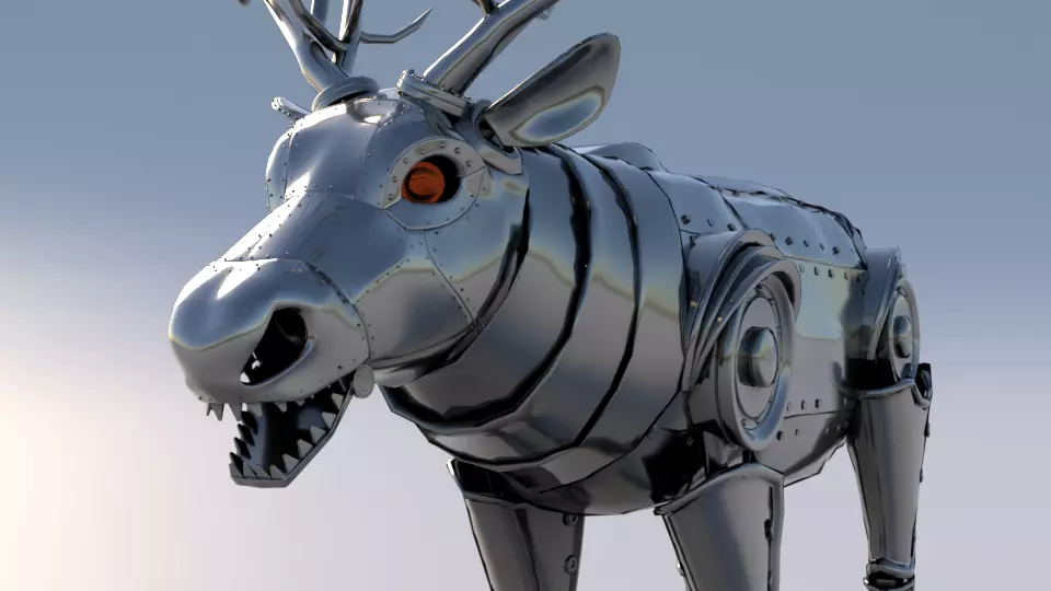 Robot Rudolf 3D model