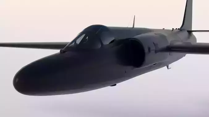 U2 Airplane 3D model