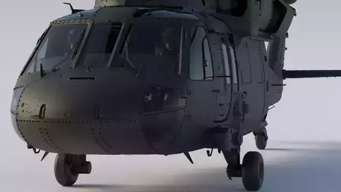 UH-60 Black Hawk 3D model