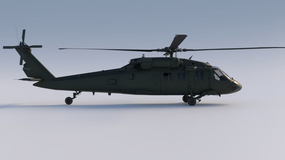 UH-60 Black Hawk 3D model_4