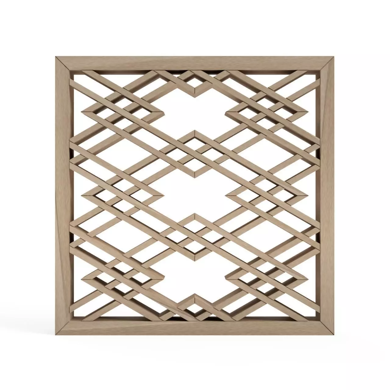 Waribishitsunagi lattice wall sconce 3D print model_0
