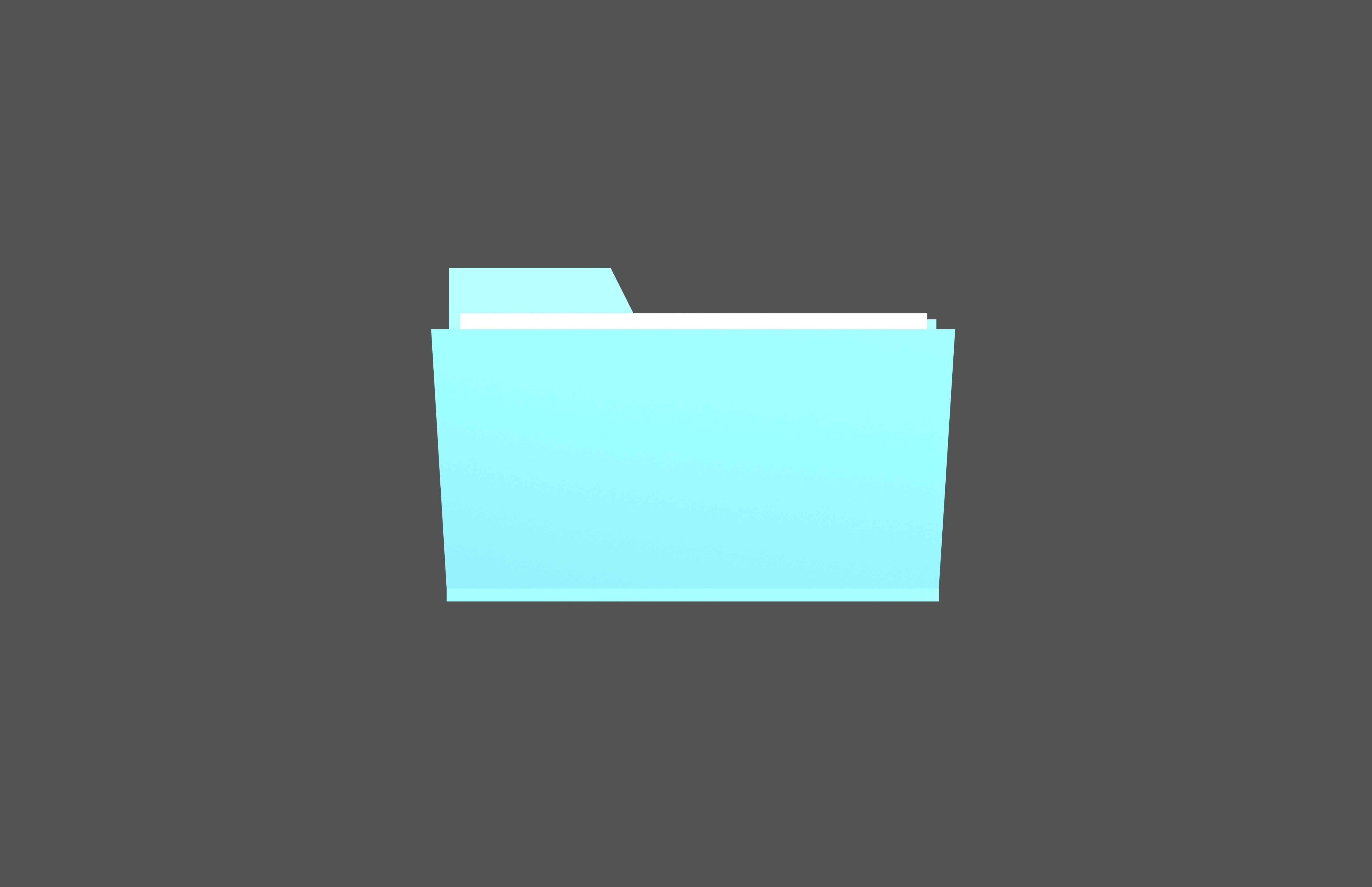 Folder v1 002 Low-poly 3D model_1
