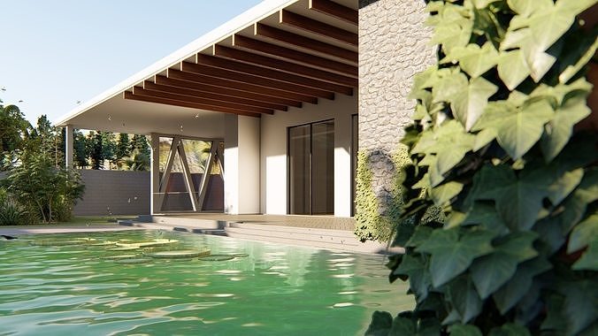 House 10 3D model 5