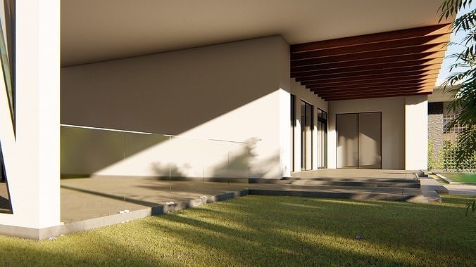 House 10 3D model 4