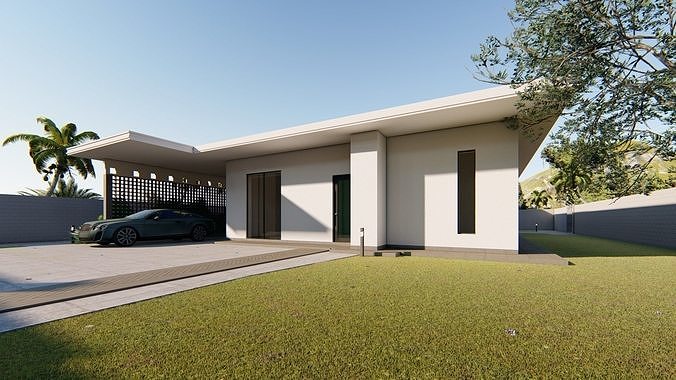 House 10 3D model 7