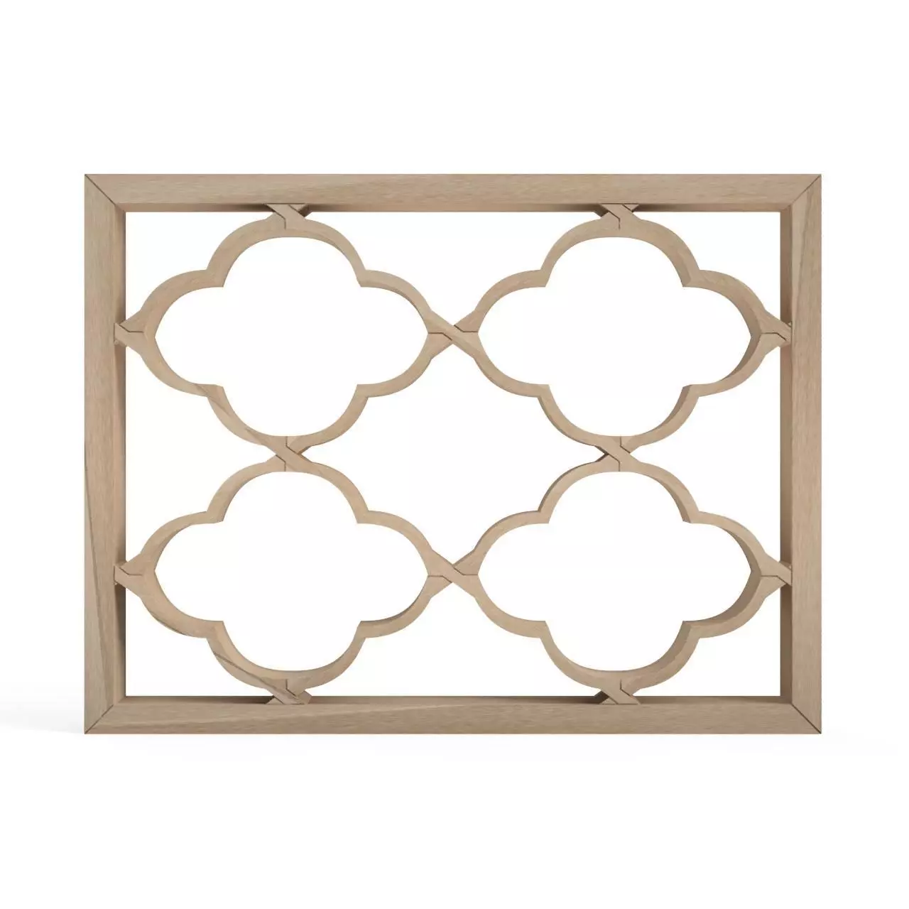 Hanamokkobishi quatrefoil wall sconce 3D print model