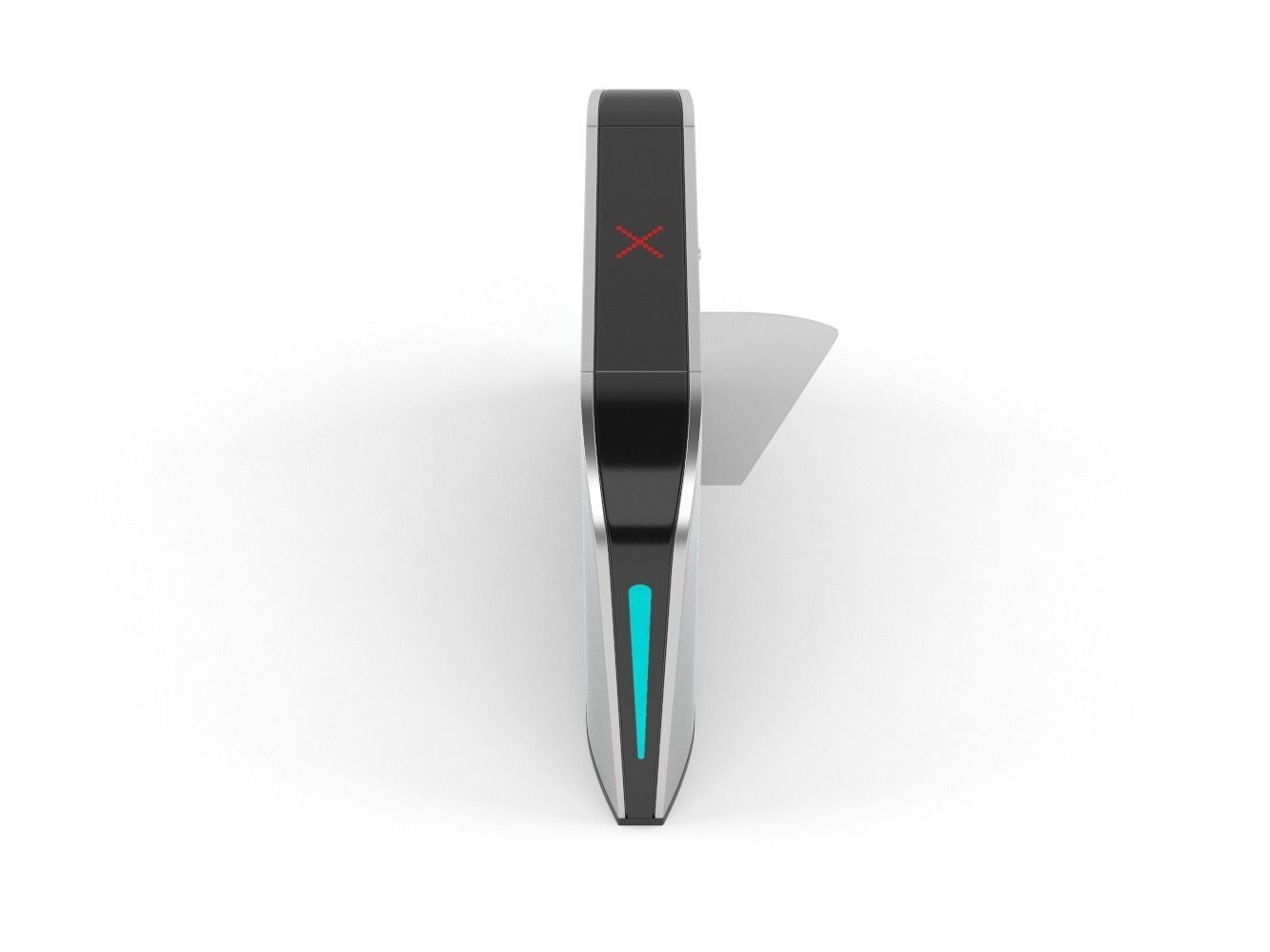 Automatic Turnstiles Gate 3D model_5