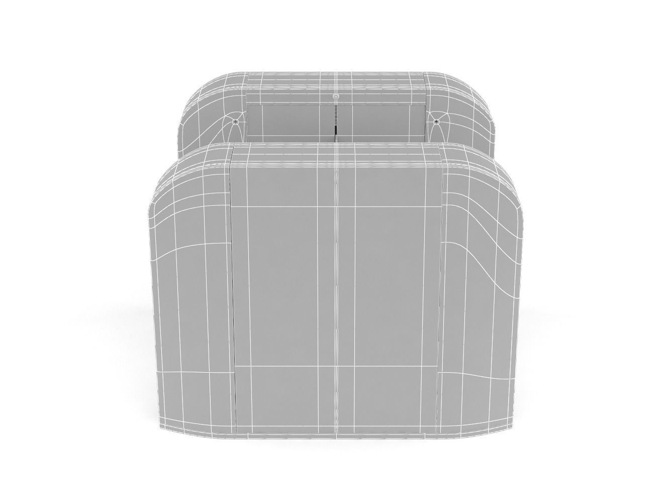 Automatic Turnstiles Gate 3D model_8