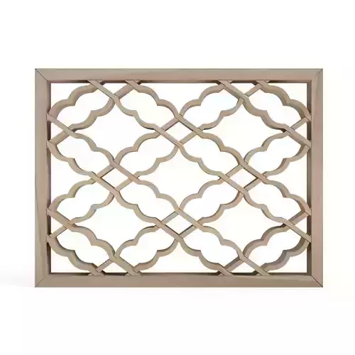 Otafukubishi wooden lattice pattern 3D print model