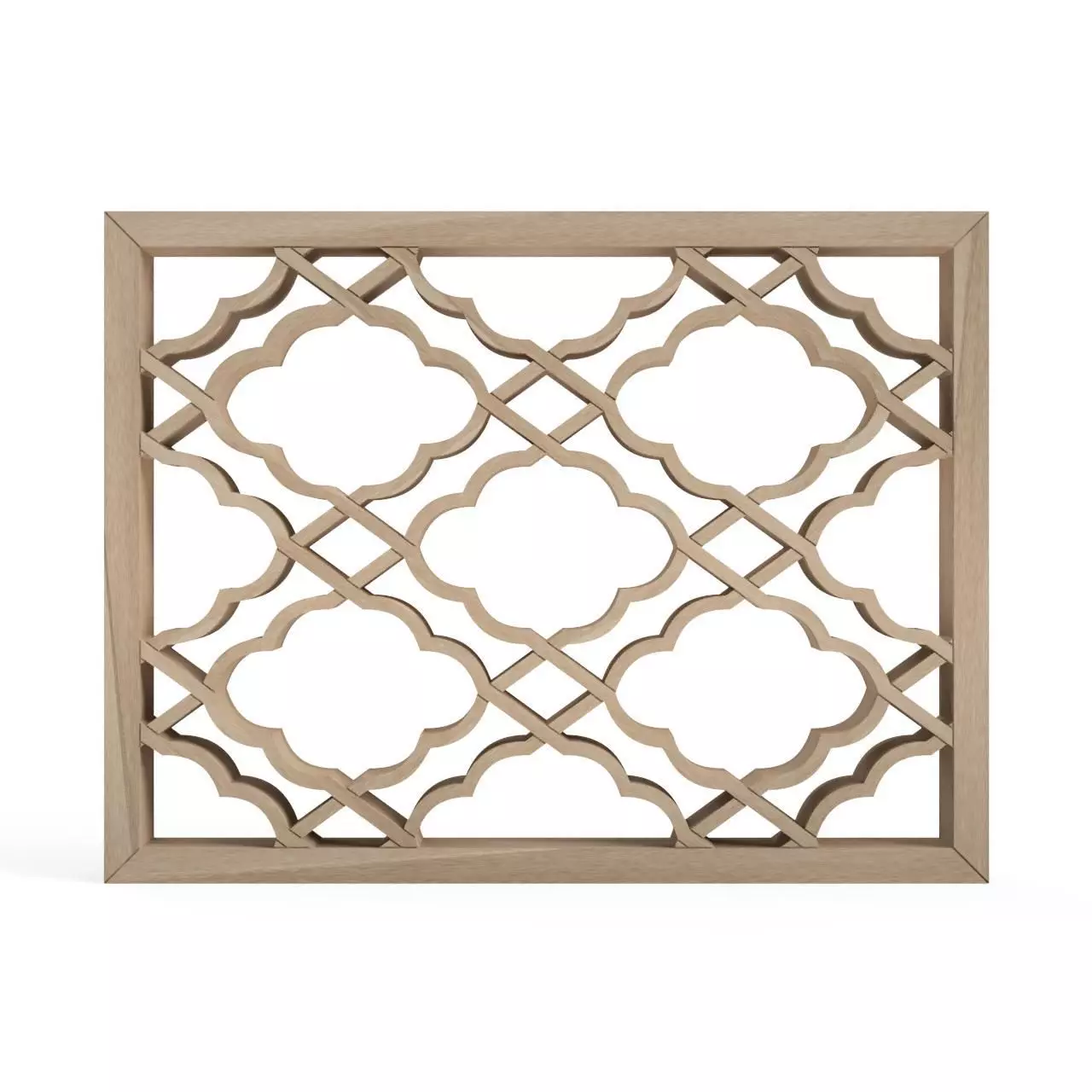 Futaemokkobishi lattice wall sconce 3D print model