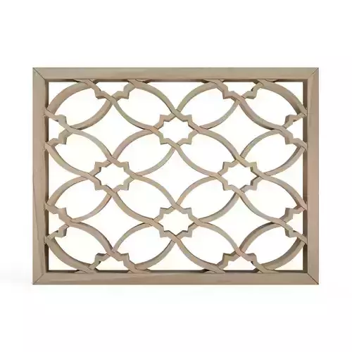 Hanatakarabishi lattice wall sconce 3D print model