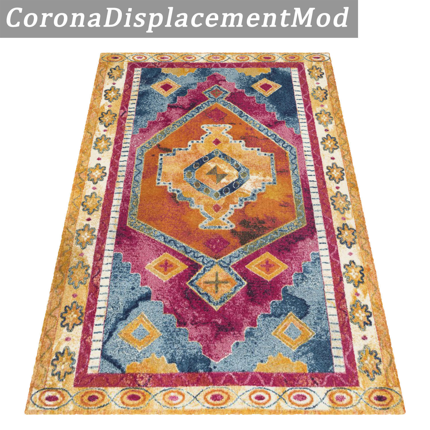 Rug Set 1589 3D model_4