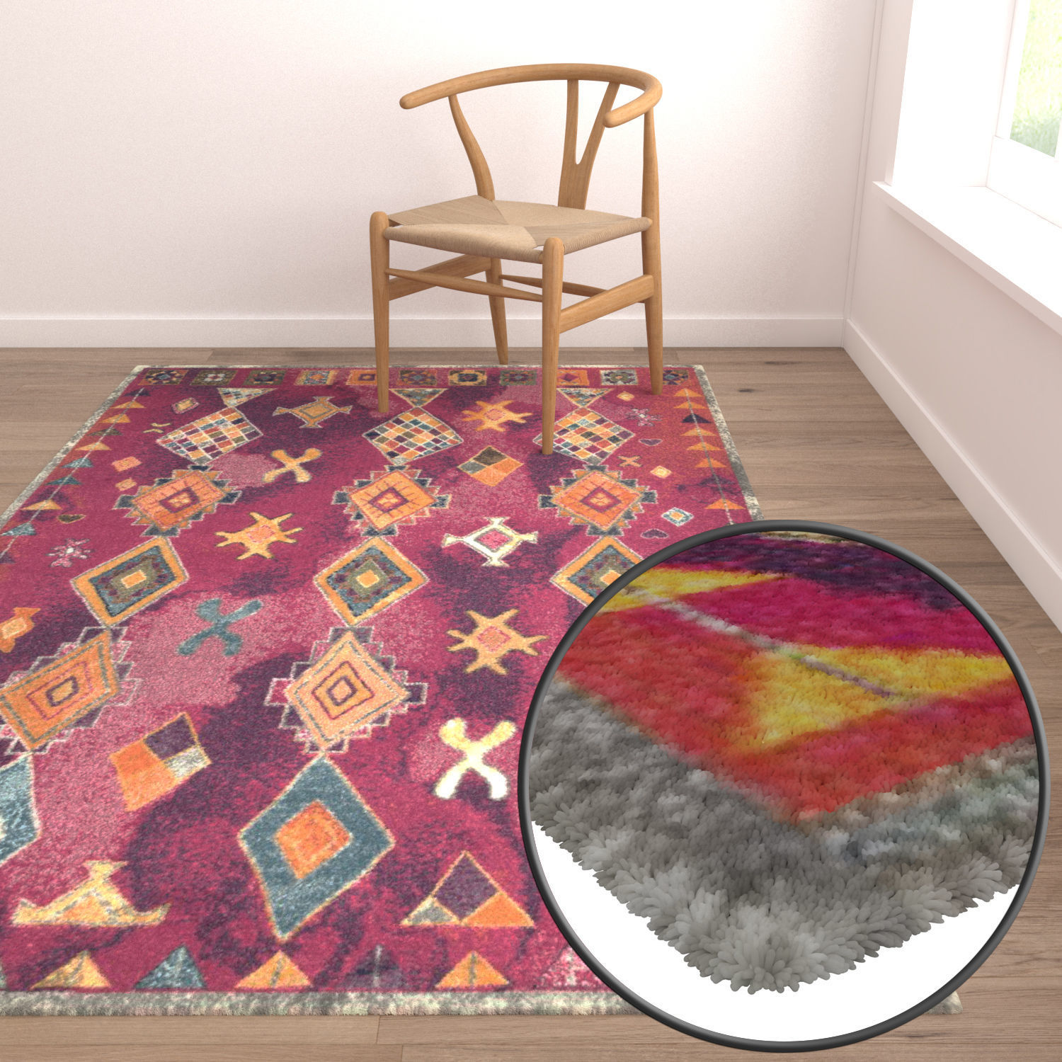 Rug Set 1589 3D model_5