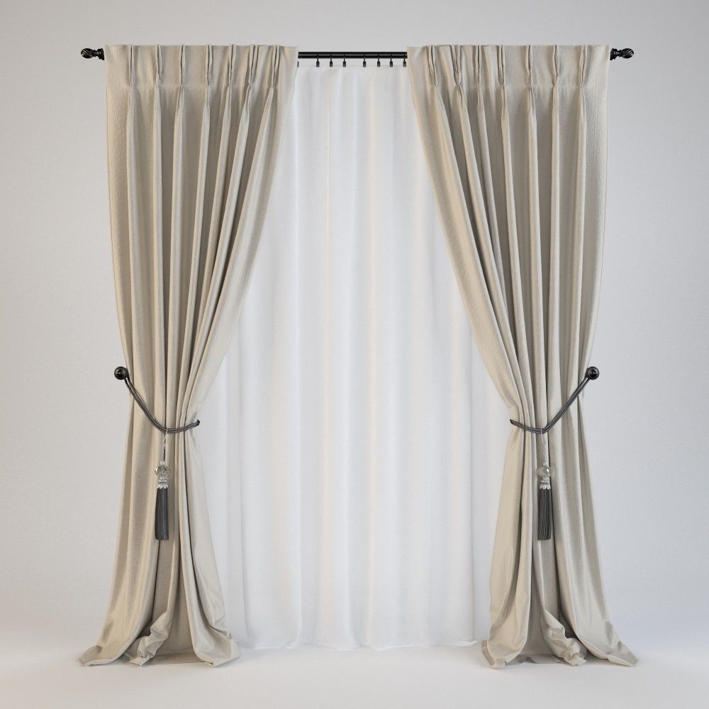 Curtain 16 3D model_2