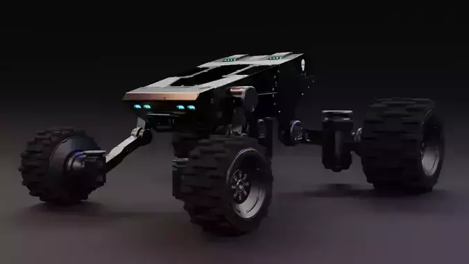 Rover Robot 3D model