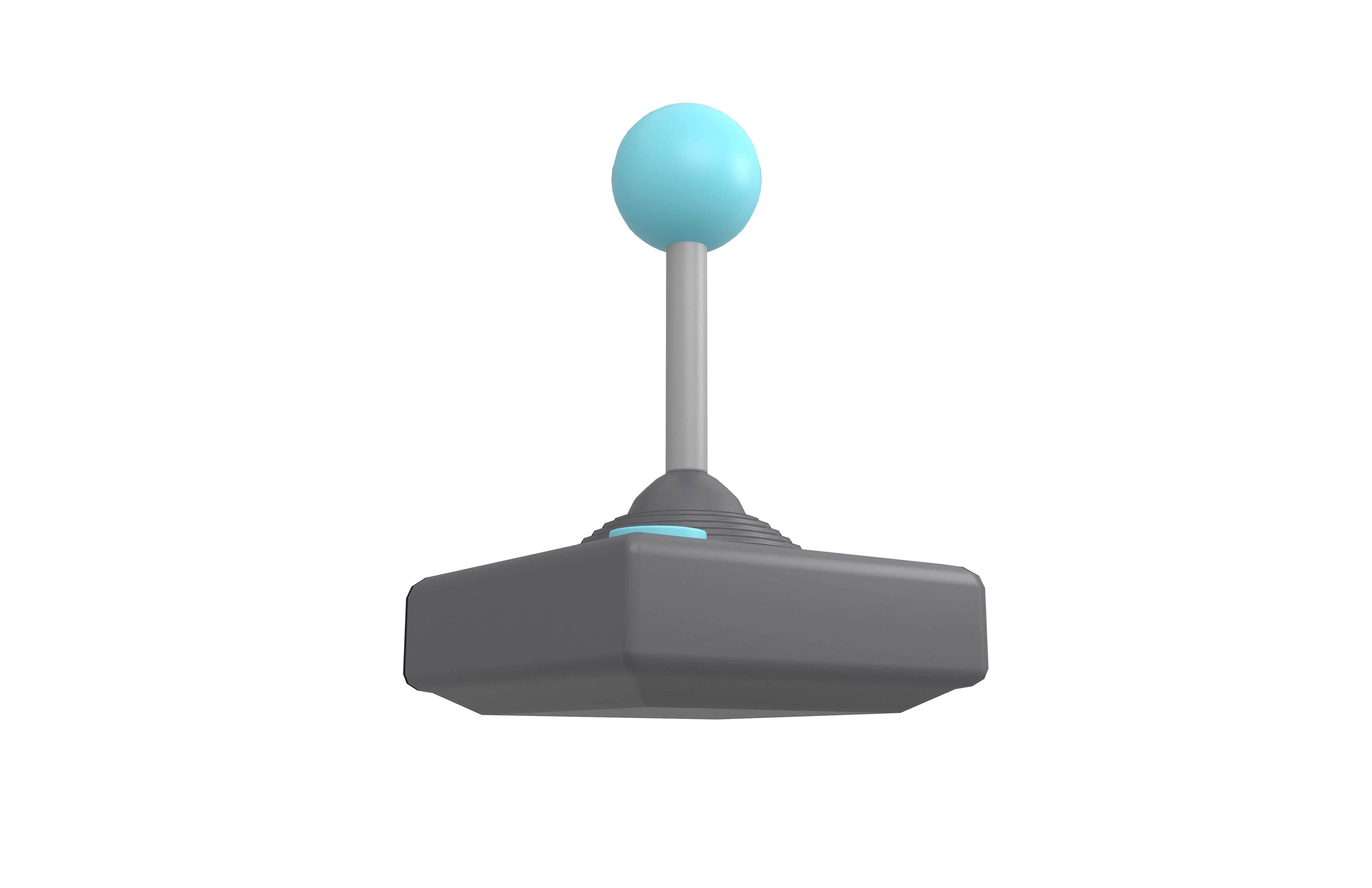 Joystick v1 002 Low-poly 3D model_3