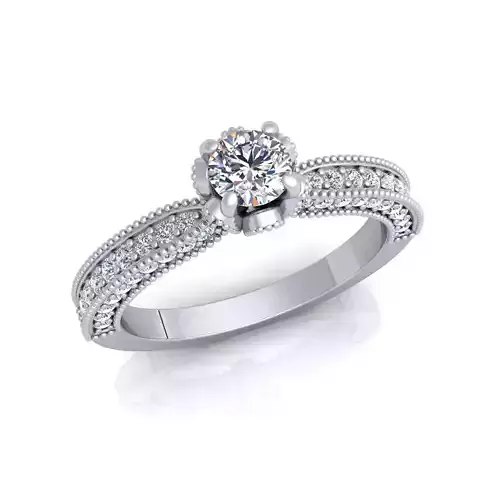 Solitaire Ring 10