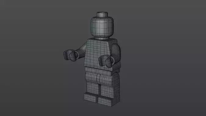 Lego Minifigure 3D model