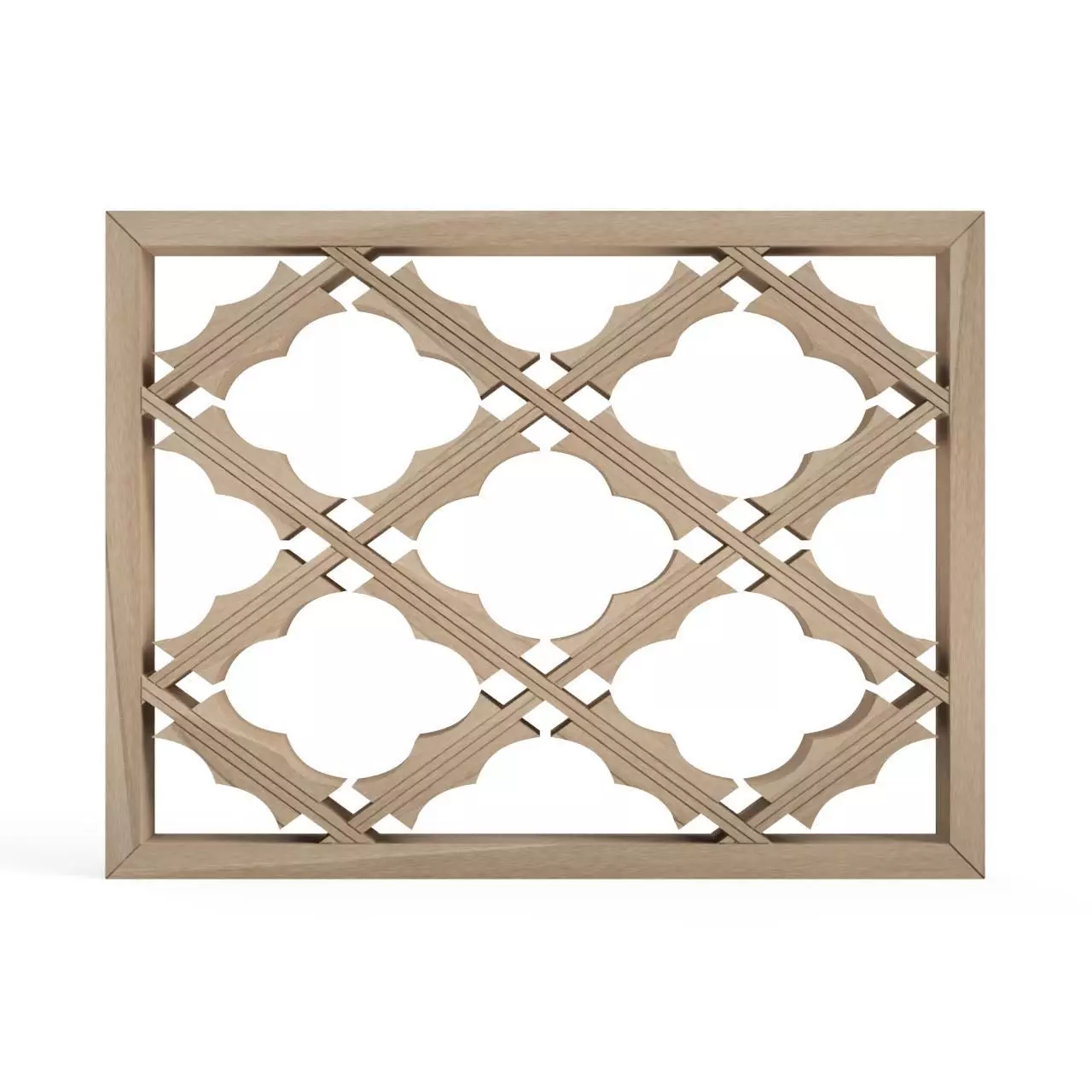 Hanagatamokkobishi lattice wall sconce 3D print model_0