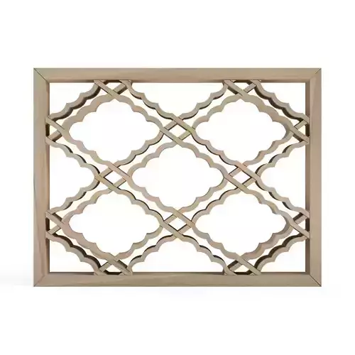 Kikugatamokko lattice wall sconce 3D print model