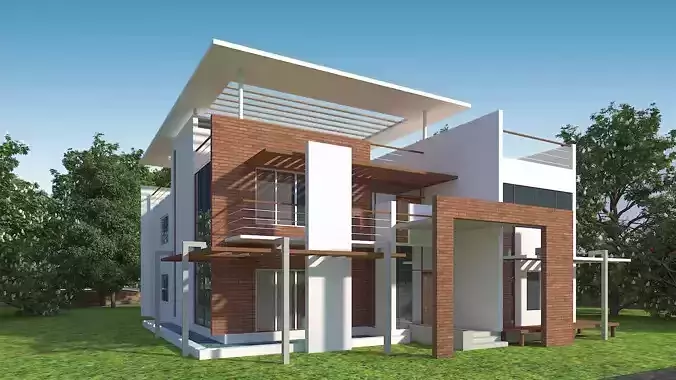 Modern Villa - House Building 