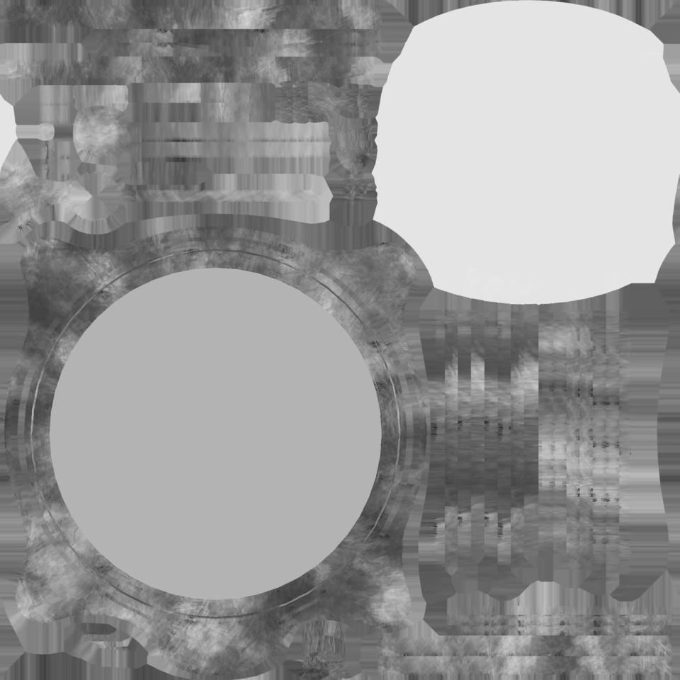 GERMAN AIRSPEED INDICATOR Low-poly 3D model_8