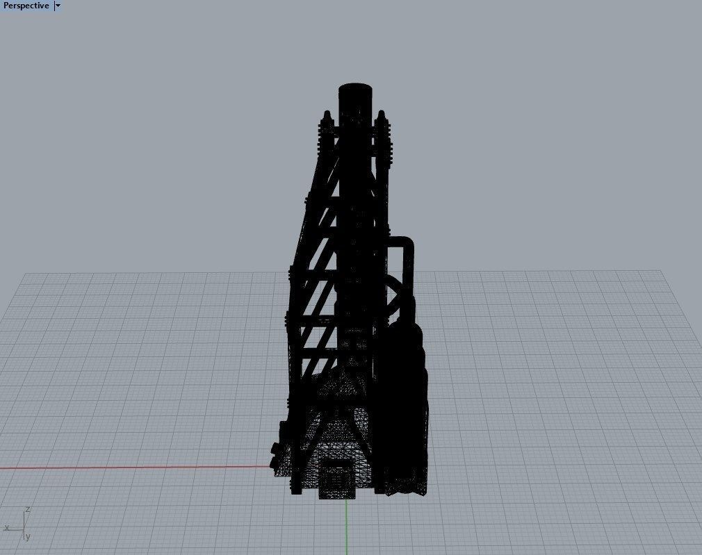 Refinery Boiler IV 3D print model_16