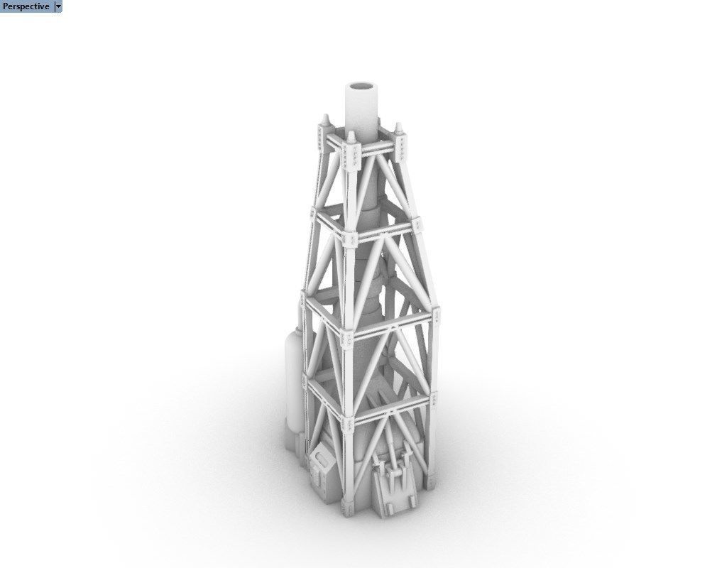 Refinery Boiler IV 3D print model_12