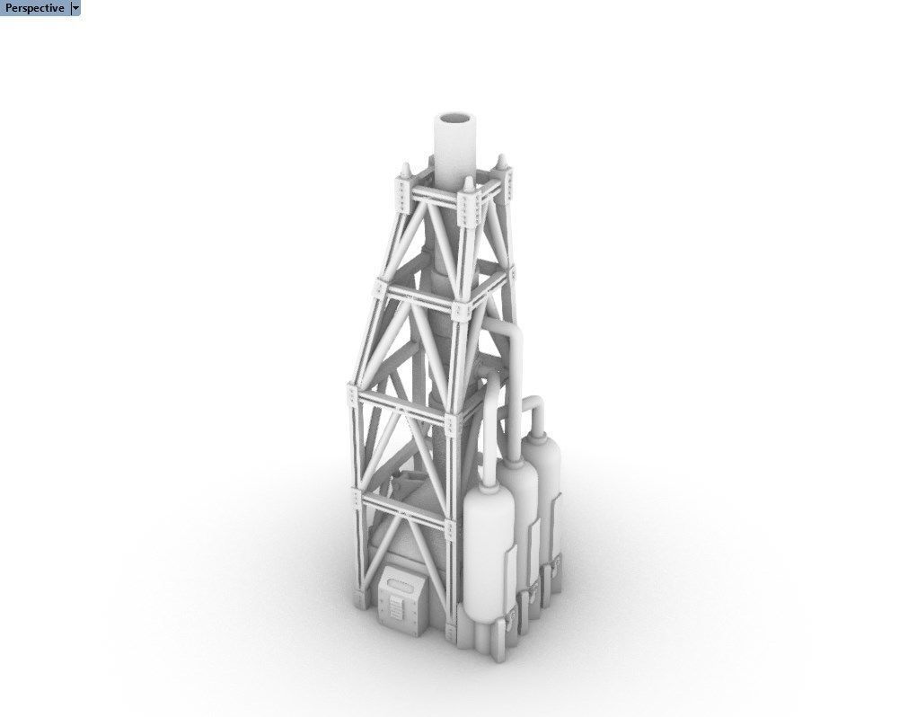 Refinery Boiler IV 3D print model_5