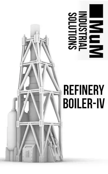 Refinery Boiler IV 3D print model_0