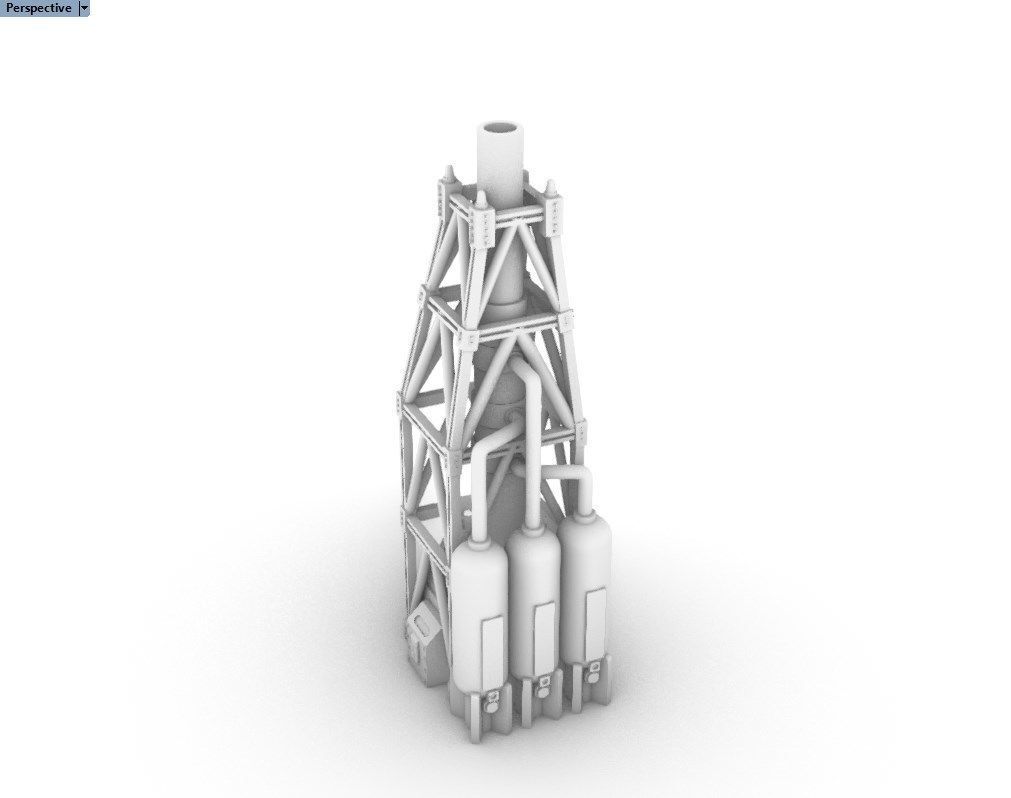 Refinery Boiler IV 3D print model_6