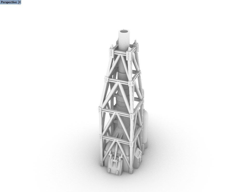 Refinery Boiler IV 3D print model_2