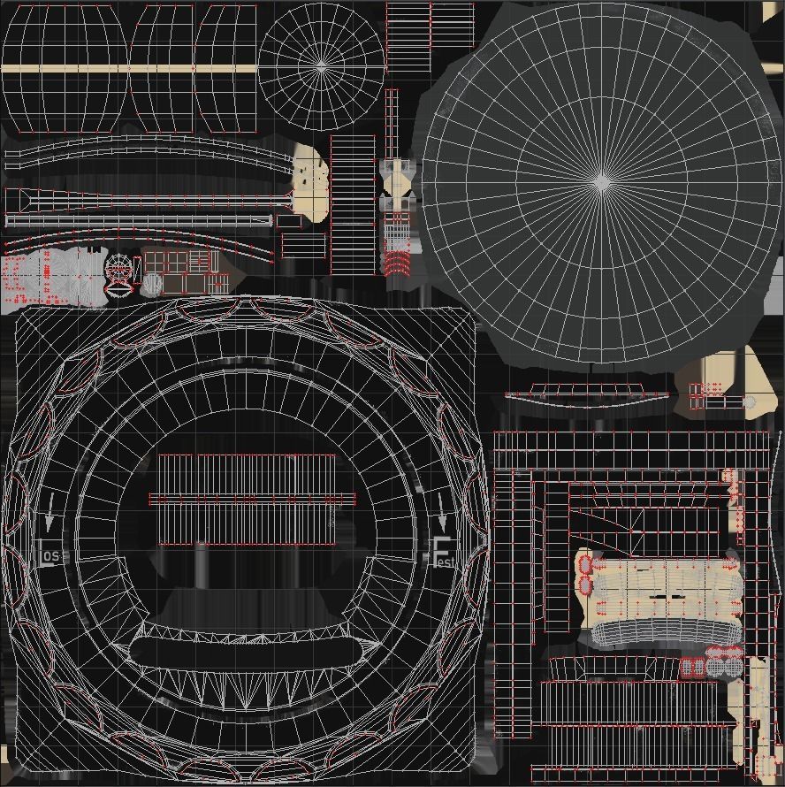 GERMAN ARTIFICIAL HORIZON GAUGE Low-poly 3D model_5