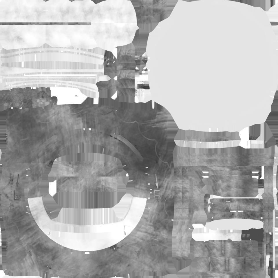 GERMAN ARTIFICIAL HORIZON GAUGE Low-poly 3D model_8